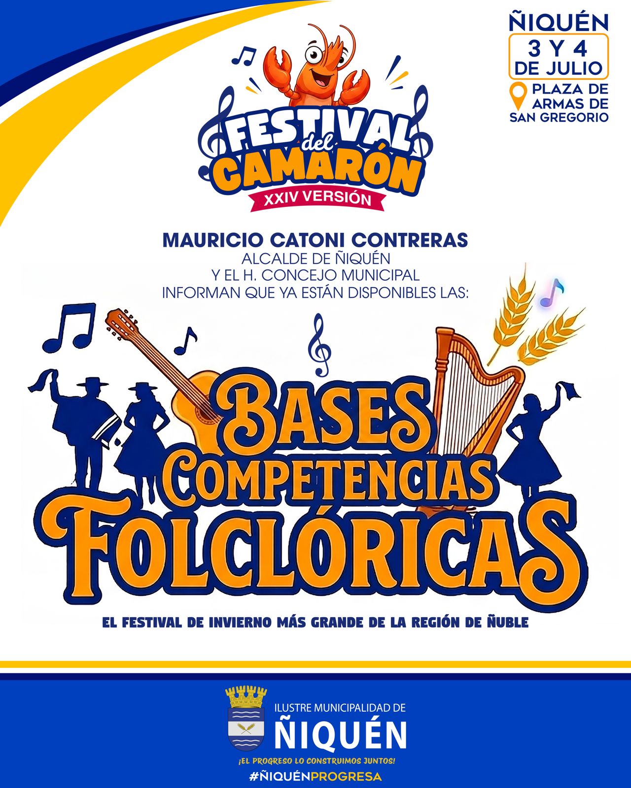 Bases Festival del Camarón 2026