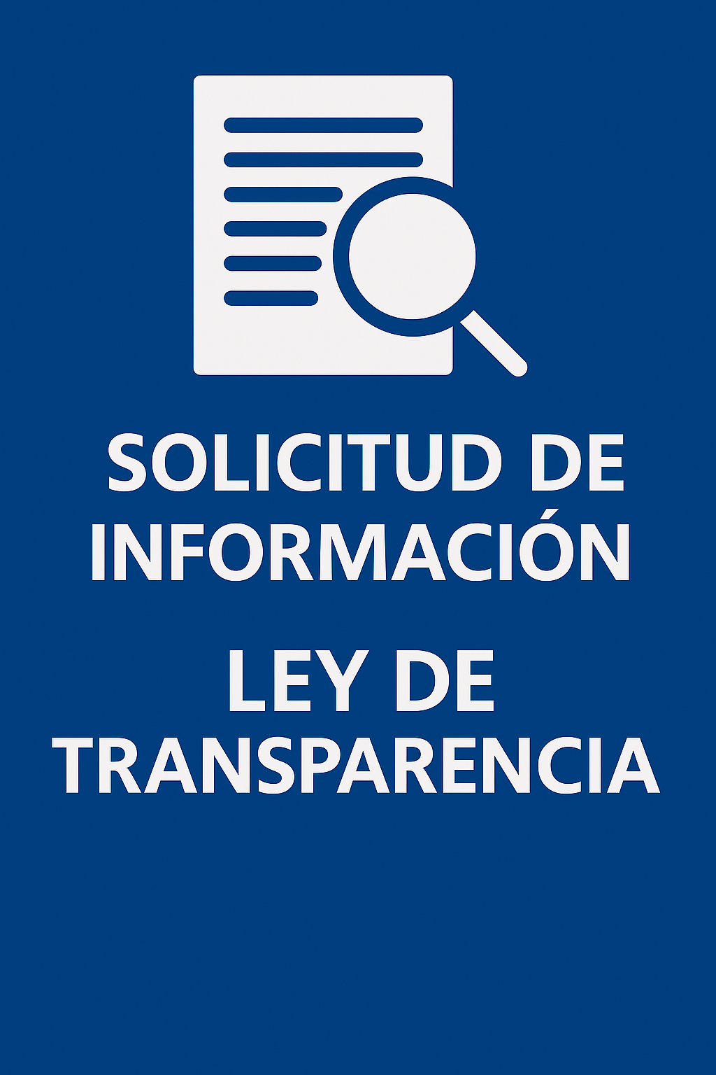 Solicitud de Información