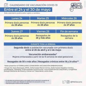 CALENDARIO D VACUNACIÓN